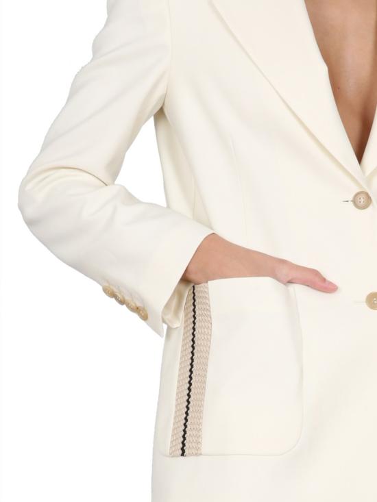  팜앤젤스 수트 자켓 PWEN028 S23FAB0020403 White - PALM ANGELS