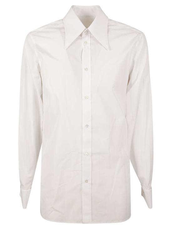  마르지엘라 긴팔 셔츠 S67DT0014MS43001100 White