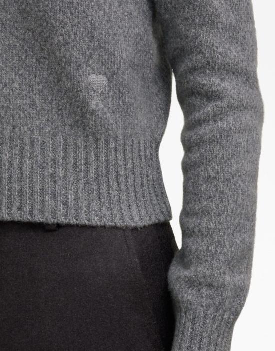 25FW 아미 스웨터 FKS127005055 Grey - AMI