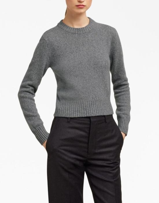 25FW 아미 스웨터 FKS127005055 Grey - AMI