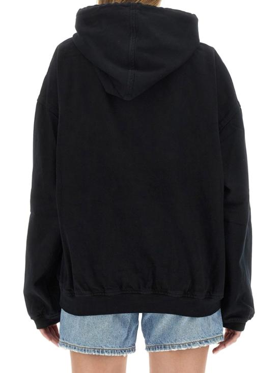  알렉산더 왕 후드 티셔츠 UDC4231611 011 Black - ALEXANDER WANG