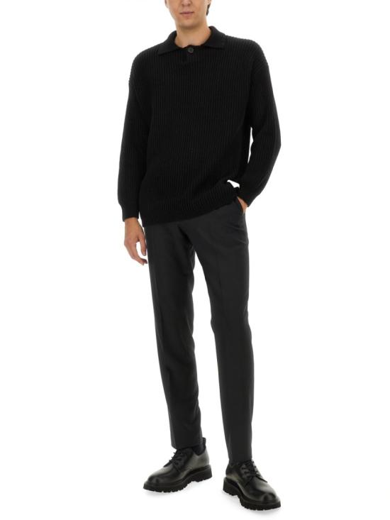  엠포리오 아르마니 스웨터 6D1MZ2 1MH3Z0999 Black - EMPORIO ARMANI