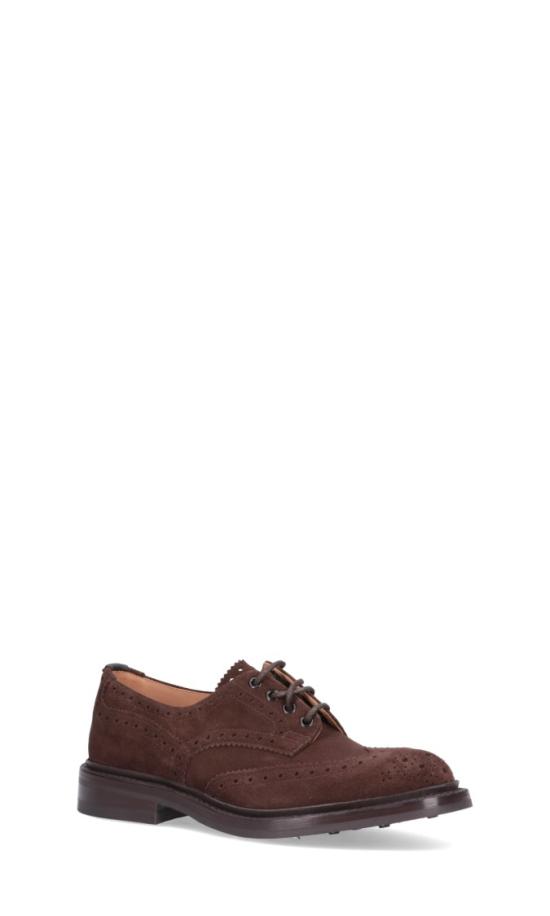 트리커즈 드레스 슈즈 BOURTON SUEDECOFFEE Brown - TRICKERS
