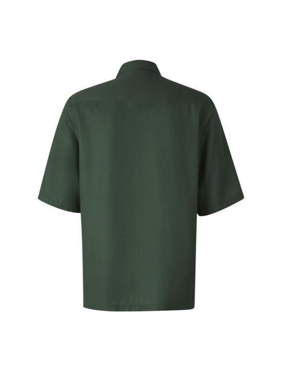 25SS 오피신 제네랄 반팔 셔츠 S25MSHI024 PINGREEN LETUCE GREY Green - OFFICINE GENERALE