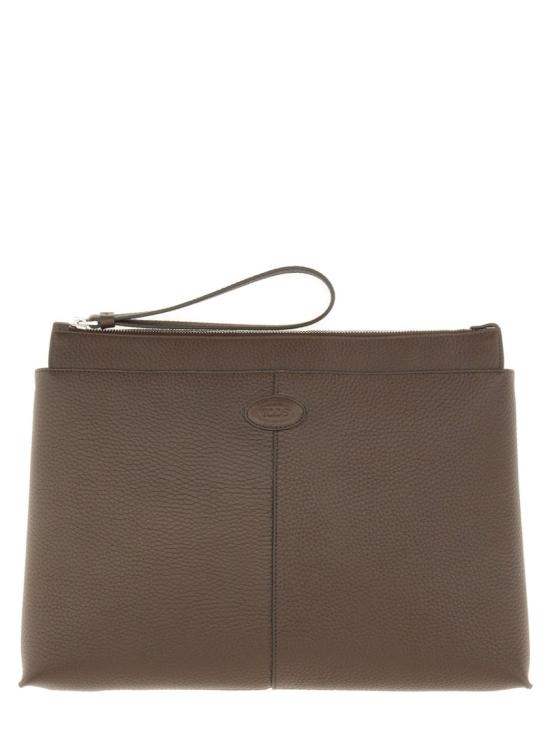 25FW 토즈 도큐먼트 홀더 파우치 XBMDBSN0300 WSSS611 Brown