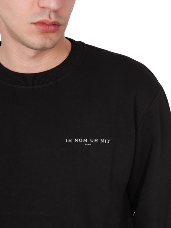  이놈어닛 긴팔 티셔츠 NUS23232 009 Black - IH NOM UH NIT