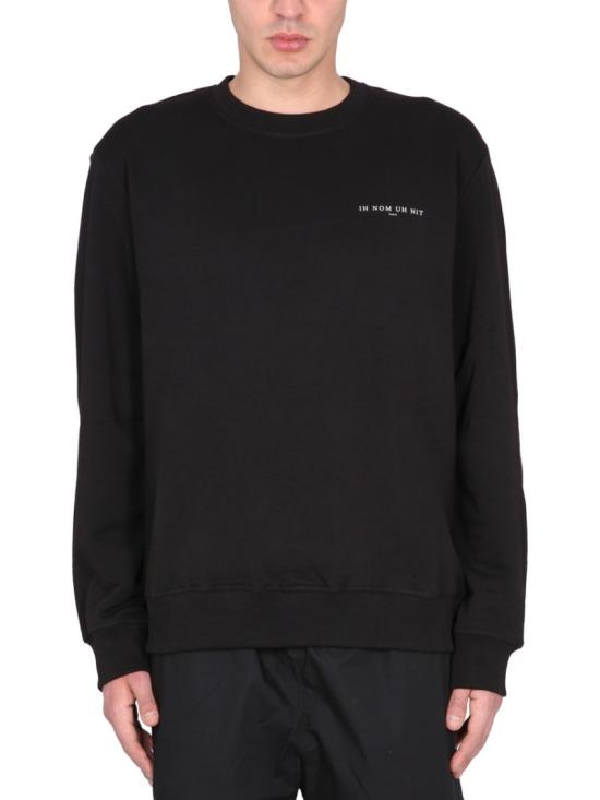  이놈어닛 긴팔 티셔츠 NUS23232 009 Black