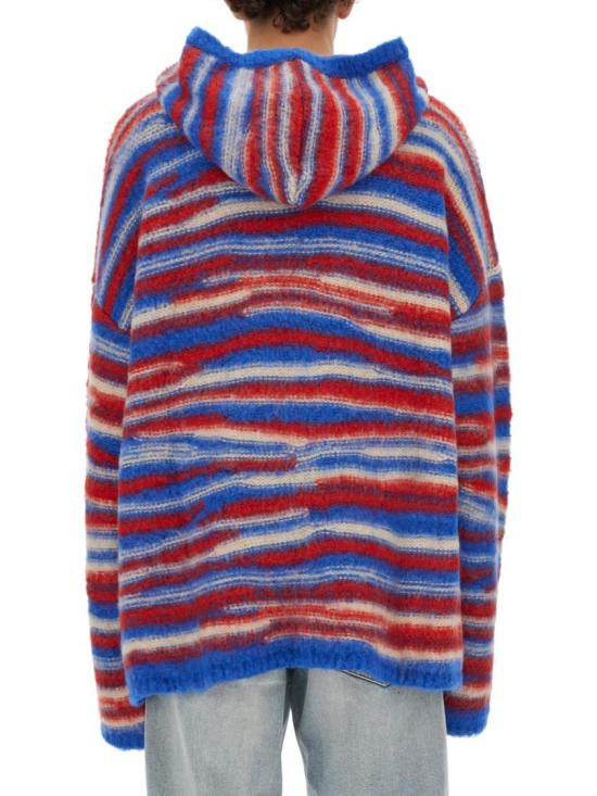 이알엘 후드 티셔츠 ERL07N015 REDBLUE Multicolor - ERL