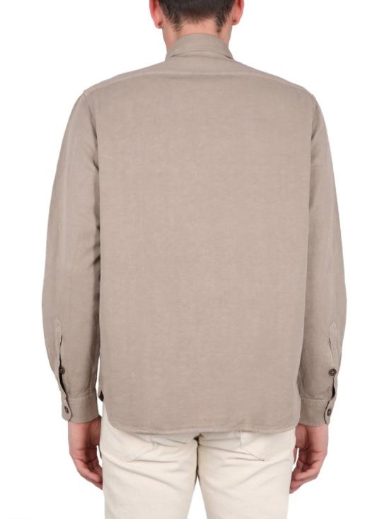  페이 긴팔 셔츠 NCMA146260T VBGC017 Brown - FAY