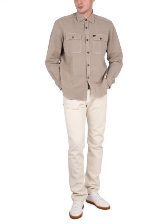  페이 긴팔 셔츠 NCMA146260T VBGC017 Brown - FAY