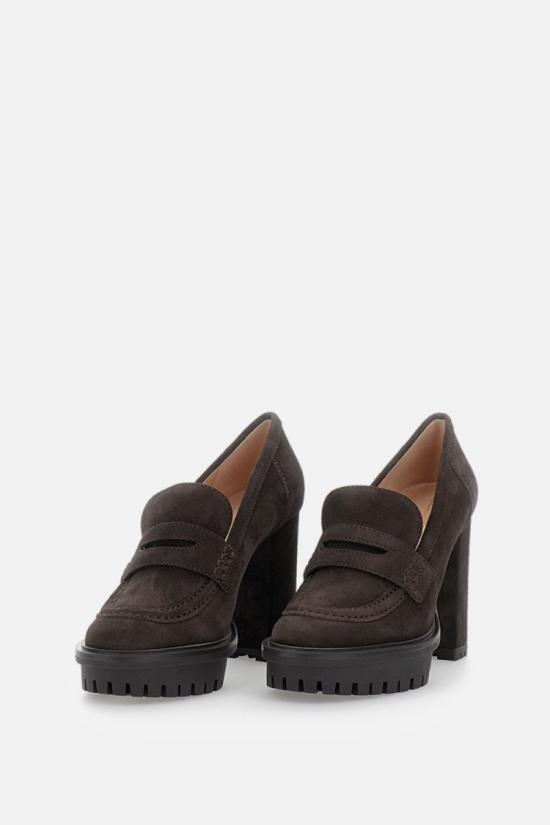 25FW 지안비토로시 힐/펌프스 G2535770RICSUEMOKA Brown - GIANVITO ROSSI