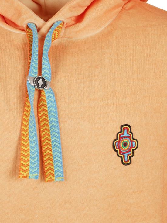  마르셀로 불론 탑 CMBB007S23FLE0042025 Orange - MARCELO BURLON