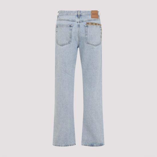 25FW 구찌 블루 데님 팬츠 835219 XDDCY Blue - GUCCI