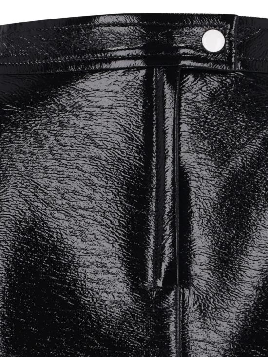 25FW 쿠레쥬 숏 스커트 PERCJU001VY00149999 Black - COURREGES