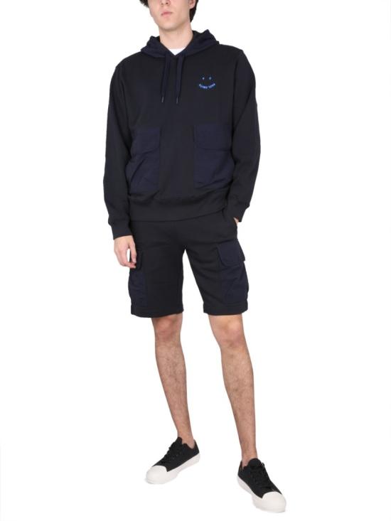  PS 바이 폴스미스 후드 티셔츠 M2R 061YE K21169 49 Blue - PS BY PAUL SMITH