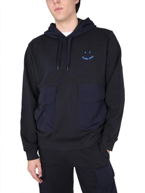  PS 바이 폴스미스 후드 티셔츠 M2R 061YE K21169 49 Blue - PS BY PAUL SMITH