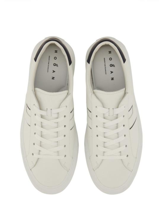 25FW 호간 레벨 스니커즈 HXM6910FU10 0ZL3014 White - HOGAN