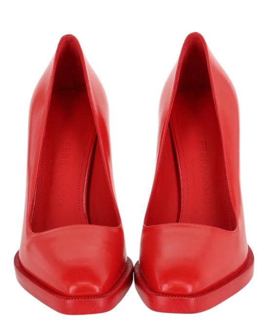  살바토레 페라가모 힐/펌프스 01E875 761054 1C 60028 6 5 Red - SALVATORE FERRAGAMO