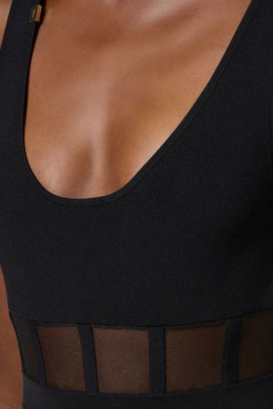 25SS 엘리자베타프랜치 미디 원피스 AM65S51E2110 Black - ELISABETTA FRANCHI