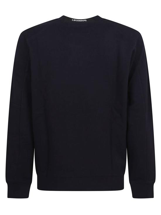 26SS 씨피 컴퍼니 다이애그널 레이즈드 플리스 스웨트셔츠 RCCMSS713A 005086W Blue - C.P. COMPANY