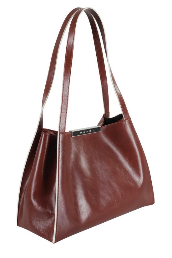25FW 마르니 숄더백 SHMP0152U0 P8533 097 Burgundy - MARNI