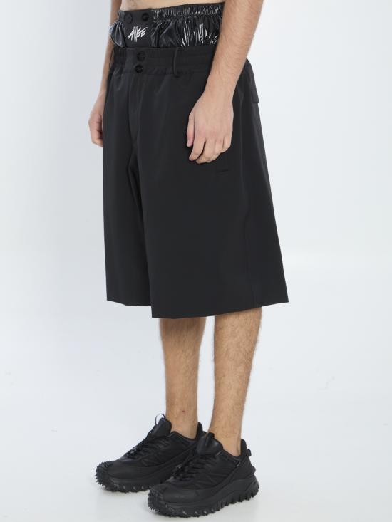 25FW MONCLER X ASAP ROCKY 숏팬츠 K24042B00001 BLACK - OTHER BRANDS