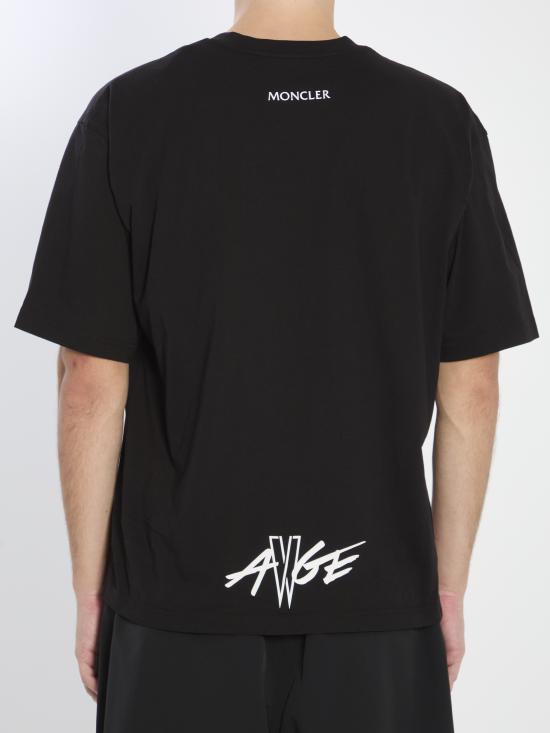 25FW MONCLER X ASAP ROCKY 반팔 티셔츠 K24048C00002 BLACK - OTHER BRANDS