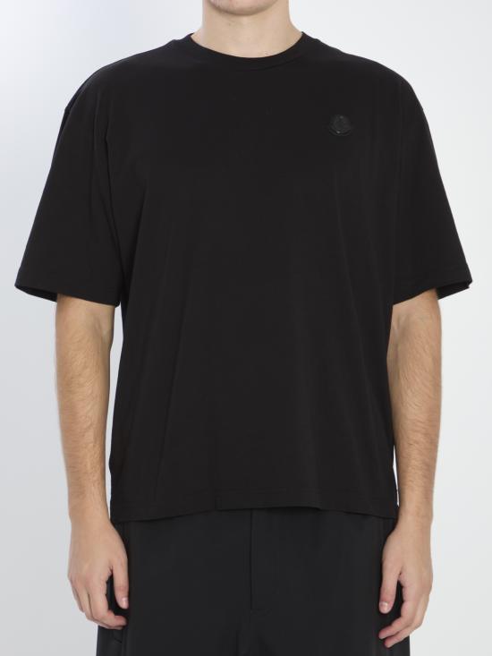 25FW MONCLER X ASAP ROCKY 반팔 티셔츠 K24048C00002 BLACK