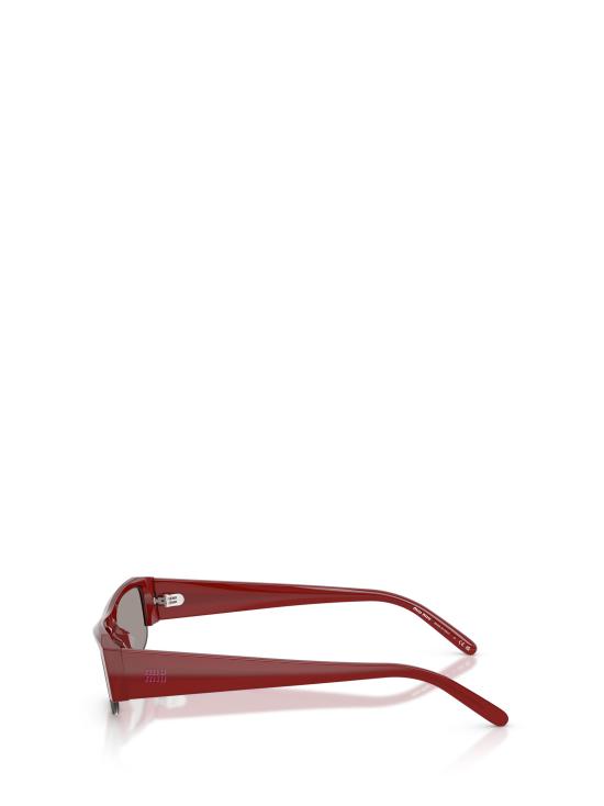 26FW 미우미우 선글라스 MU B07S 21I80Q OPALINE BURGUNDY - MIU MIU