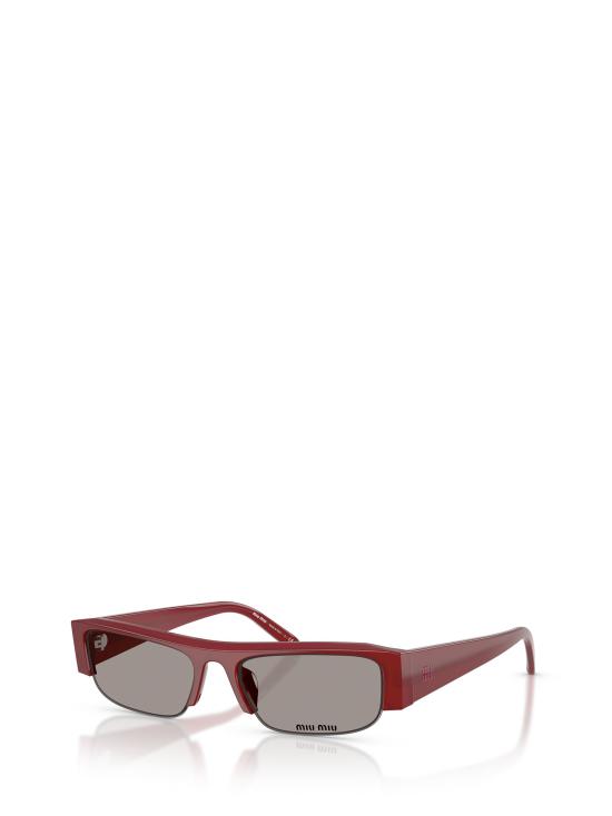 26FW 미우미우 선글라스 MU B07S 21I80Q OPALINE BURGUNDY - MIU MIU