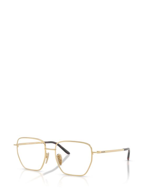 26FW 프라다 안경 PR C51VD 5AK1O1 GOLD - PRADA
