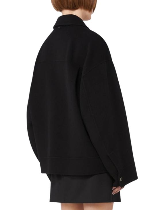 25FW 스포트막스 CANTORE 칸토레 벨티드 울 자켓 2522086031600 NERO - SPORTMAX