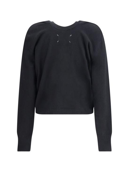 25FW 마르지엘라 스웨터 S29HL0023M13178 900 BLACK - MAISON MARGIELA