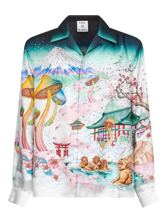 25FW 카사블랑카 긴팔 셔츠 UAW25SH00603M MULTICOLOR