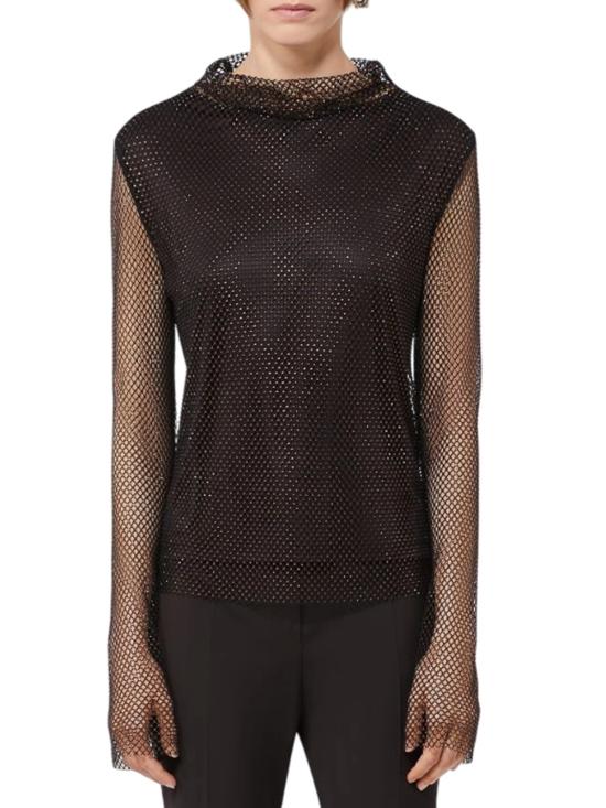 25FW 스포트막스 긴팔 티셔츠 2522946061600 NERO - SPORTMAX