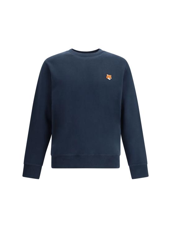 25FW 메종키츠네 폭스 헤드 레귤러 스웨트셔츠 PM00303KM0340 0413 BLUE