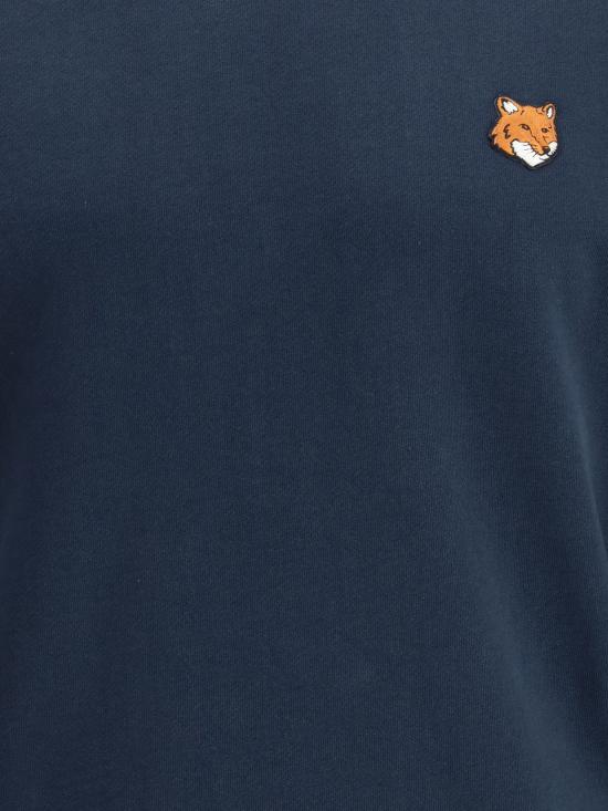 25FW 메종키츠네 폭스 헤드 레귤러 스웨트셔츠 PM00303KM0340 0413 BLUE - MAISON KITSUNE