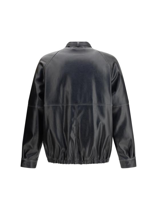 25FW MM6 메종마르지엘라 자켓 SH2AM0053M35455 900 BLACK - MM6 MAISON MARGIELA