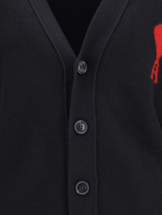 26SS 아미 스웨터 UKC367018 009 BLACK - AMI