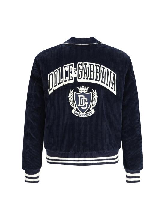 25FW 돌체앤가바나 자켓 G9BPXZFUVLI B0665 BLUE - DOLCE & GABBANA