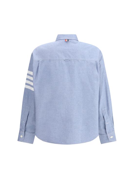 25FW 톰브라운 긴팔 셔츠 MWL420AF0325 480 LIGHT BLUE - THOM BROWNE