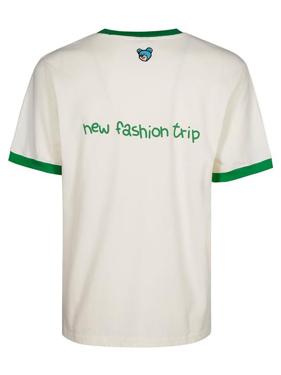  인비트위너스 반팔 티셔츠 F4TWUATH017 013 15 CREAM GREEN - INBETWEENERS