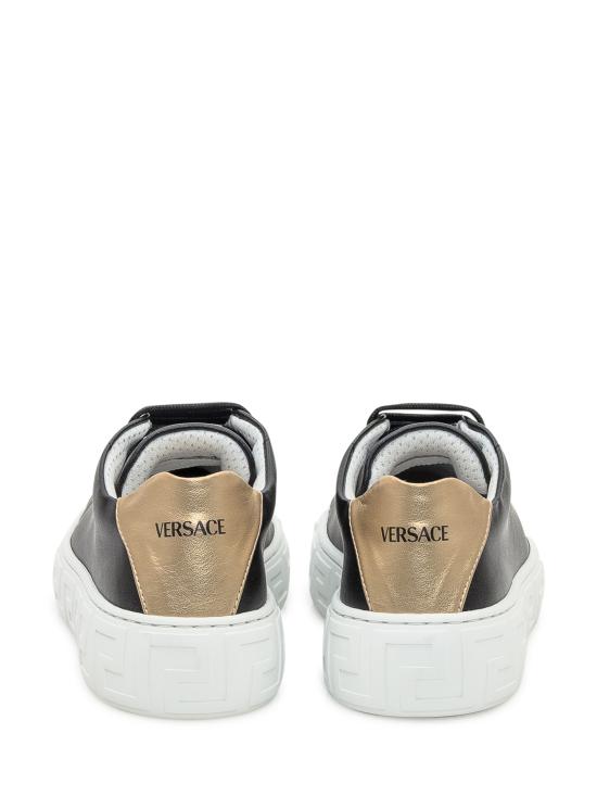 25FW [키즈] 베르사체 스니커즈 10145531A10379 2B150 BLACK GOLD - VERSACE