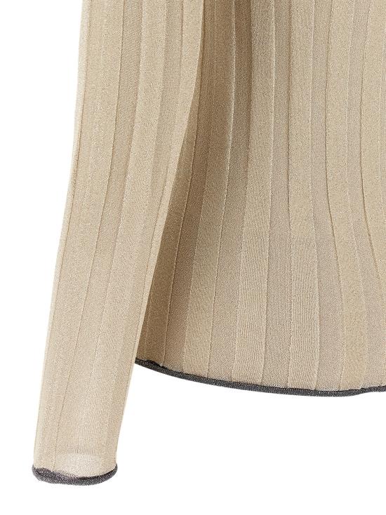 25FW 파비아나 필리피 루렉스 터틀넥 스웨터 MAD225F518L624VR1 Gold - FABIANA FILIPPI