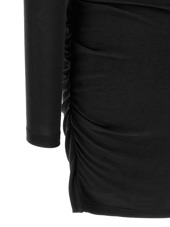 25FW 이자벨마랑에뚜왈 숏 원피스 RO0842FAC3K01E01BK Black - ISABEL MARANT ETOILE