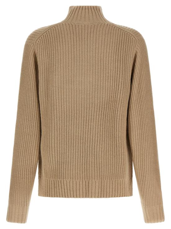 25FW 칼하트 WIP 디트로이트 하프 집 스웨터 I0353982LPXX Beige - CARHARTT WIP