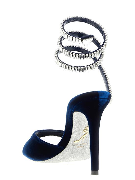 25FW 르네 카오빌라 샌들 C12610105VL01X121 Blue - RENE CAOVILLA