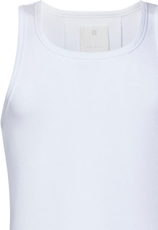  지방시 민소매 티셔츠 BM71KY3YLE100 WHITE - GIVENCHY