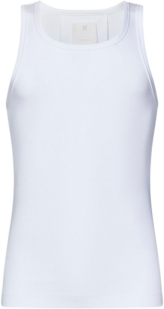  지방시 민소매 티셔츠 BM71KY3YLE100 WHITE - GIVENCHY