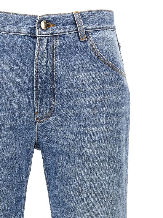  끌로에 데님 팬츠 CHC24SDP01157470 Light Blue - CHLOE